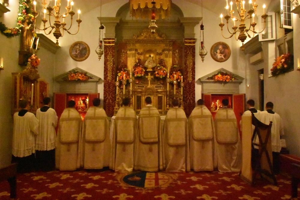 Départ de la procession